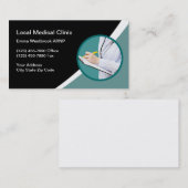 Carte De Visite Infirmière infirmière Médicale (Devant / Derrière)