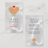 Carte De Visite Infirmière / infirmière pédiatrique / soignante (Devant / Derrière)