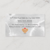 Carte De Visite Infirmière / infirmière pédiatrique / soignante (Dos)