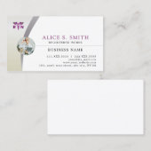 Carte De Visite Infirmière inscrite avec logo et photo de la RN (Devant / Derrière)