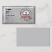 Carte De Visite Infirmière invitée Axiom (Devant / Derrière)