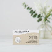 Carte De Visite Infirmière juridique (Debout devant)