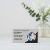 Carte De Visite Infirmière Médicale en soins de santé (Debout devant)