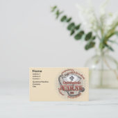 Carte De Visite Infirmière ophtalmique Axiom (Debout devant)