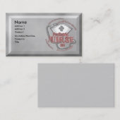 Carte De Visite Infirmière pédiatrique Axiom (Devant / Derrière)