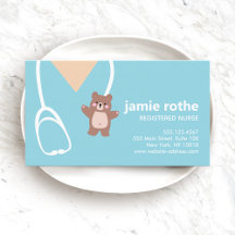 Infirmière pédiatrique Blue Teddy Bear Scrubs
