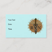 Carte De Visite Infirmière pédiatrique Motto (Dos)