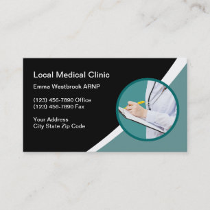 Carte De Visite Infirmière praticienne de la clinique médicale