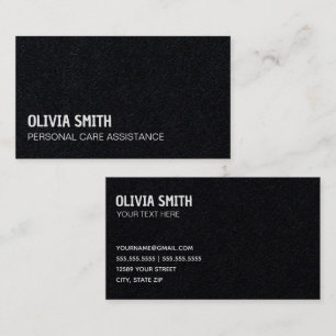 Carte De Visite Infirmière privée Prime de santé à domicile