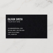 Carte De Visite Infirmière privée Prime de santé à domicile (Dos)