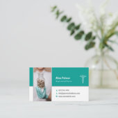 Carte De Visite Infirmière | Professionnel Médicale (Debout devant)