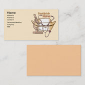 Carte de visite infirmière psychiatrique (Devant / Derrière)