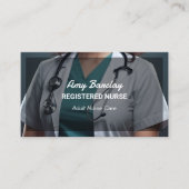 Carte De Visite Infirmière RN (Devant)