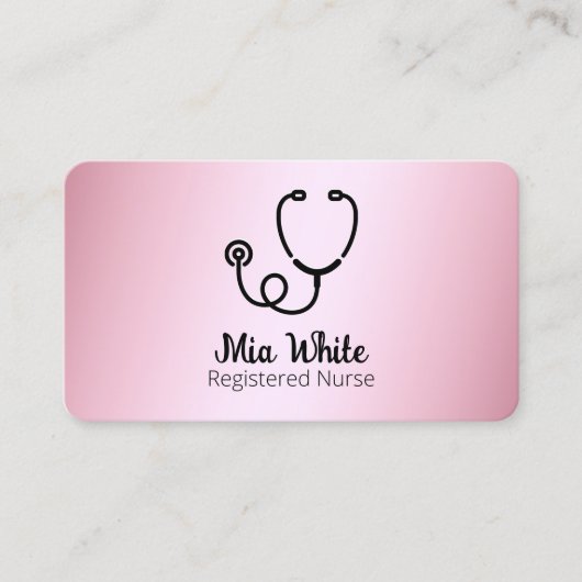 Carte De Visite Infirmière RN (Devant)