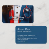 Carte De Visite Infirmière soignante (Devant / Derrière)