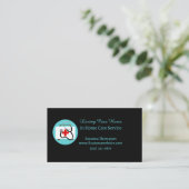 Carte De Visite Infirmière soignante (Debout devant)