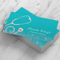 Infirmière soignante Médicale élégante Turquoise
