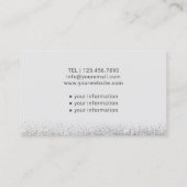 Carte De Visite Infirmière soignante Médicale moderne Parties scin (Dos)