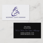 Carte De Visite Infirmière soignante Soins infirmiers en soins de  (Devant / Derrière)