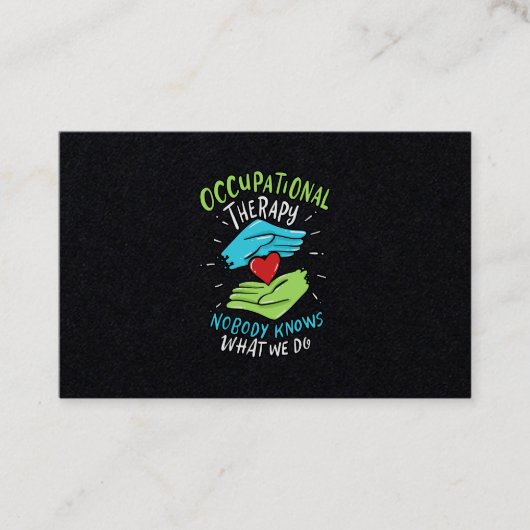 Carte De Visite Infirmière-thérapeute (Devant)