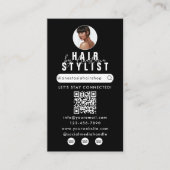 Carte De Visite Influencer Salon de beauté Maquillage des cheveux  (Devant)
