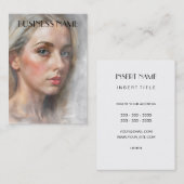 Carte De Visite Influenceuse beauté (Devant / Derrière)