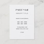 Carte De Visite Influenceuse beauté (Dos)