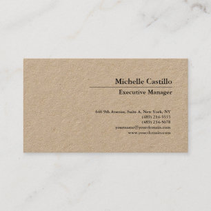 Carte De Visite Informations de nom propres professionnelles class