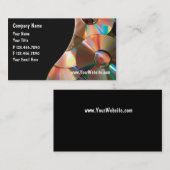 Carte de visite informatique (Devant / Derrière)