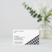 Carte de visite informatique (Debout devant)