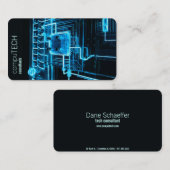carte de visite informatique (Devant / Derrière)