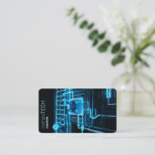 carte de visite informatique (Debout devant)