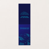 Carte de visite informatique (Extérieur déplié)