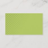 Carte De Visite Informatique (vert) (Dos)