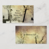 Carte De Visite Infusion gothique (Devant / Derrière)