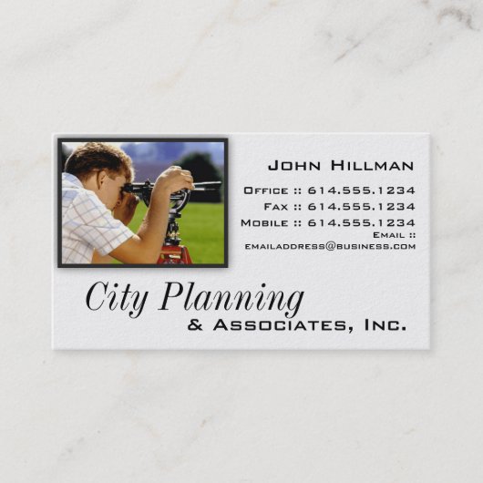 Carte de visite : : Ingénierie de examen (Devant)