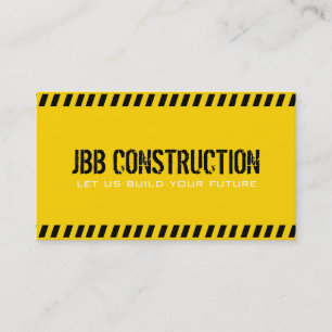 Carte De Visite Ingénieur architecte de construction de bâtiment