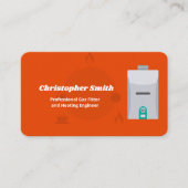 Carte De Visite Ingénieur de chauffage (Devant)