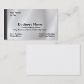 Carte De Visite Ingénieur de constructeur de moulins de Pipefitter (Devant / Derrière)