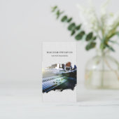 Carte De Visite Ingénieur d'enregistrement audio (Debout devant)