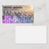 Carte De Visite Ingénieur du son | Créatif | Son (Devant / Derrière)