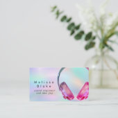 Carte De Visite ingénieur du son dee jay (Debout devant)