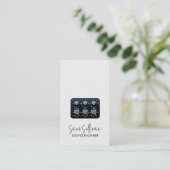 Carte De Visite Ingénieur du son Ingénierie audio (Debout devant)