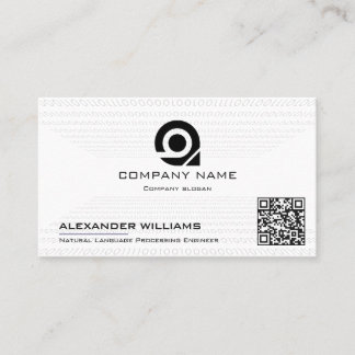 Carte De Visite Ingénieur logiciel en intelligence artificielle en