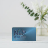 Carte De Visite 🤖 Ingénieur NLP Chatbot Développeur AI QR Code Ca (Debout devant)