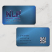 Carte De Visite 🤖 Ingénieur NLP Chatbot Développeur AI QR Code Ca (Devant / Derrière)