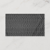 Carte De Visite Ingénieur | Programmeur de codage (Dos)