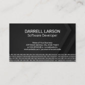 Carte De Visite Ingénieur | Programmeur de codage (Devant)