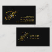 Carte de visite initial de chimères d'or et des (Devant / Derrière)