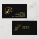 Carte de visite initial de chimères d'or et des (Devant / Derrière)